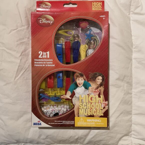 High School Musical Friendship Bracelet Kit Accessories New - Picture 1 of 4